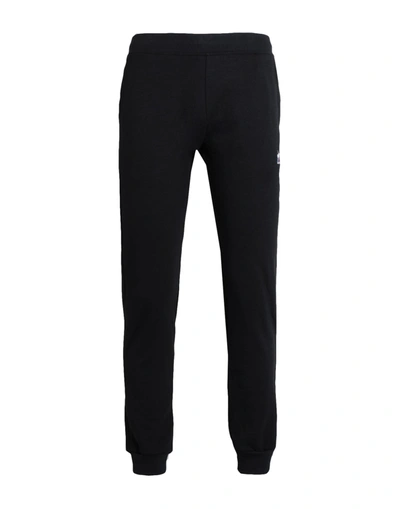 Shop Le Coq Sportif Ess Pant Slim Man Pants Black Size Xl Cotton, Polyester