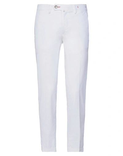 Shop Baronio Pants In White