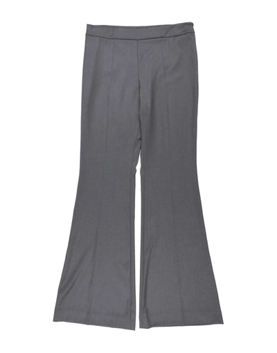 Shop Alessandro Dell'acqua Woman Pants Lead Size 12 Polyester, Viscose, Elastane In Grey