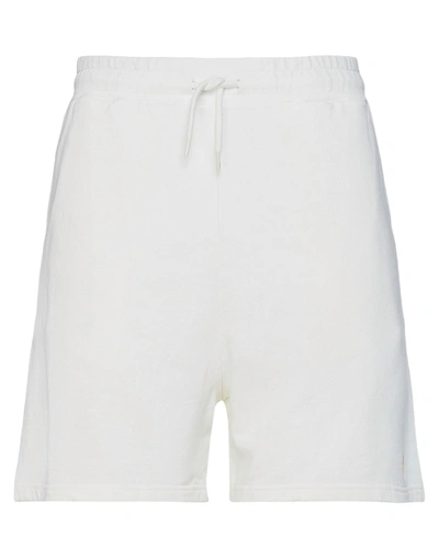 Shop Bel-air Athletics Man Shorts & Bermuda Shorts White Size Xs Cotton