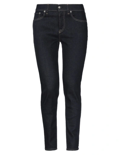 Shop Ralph Lauren Collection Woman Jeans Blue Size 28 Cotton, Elastane