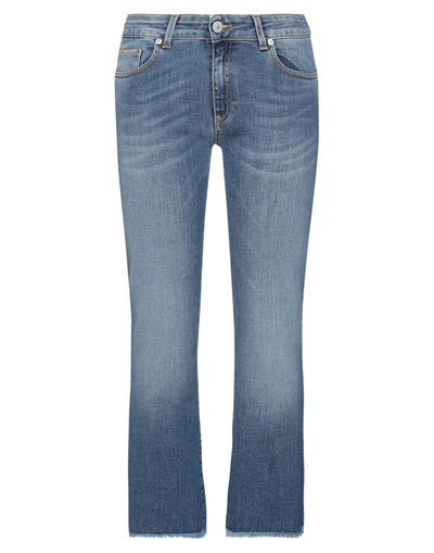 Shop Care Label Woman Jeans Blue Size 25 Cotton, Elastane