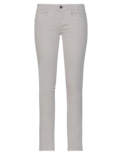 Shop Bui De Barbara Bui Woman Jeans Light Grey Size 32 Cotton, Elastane