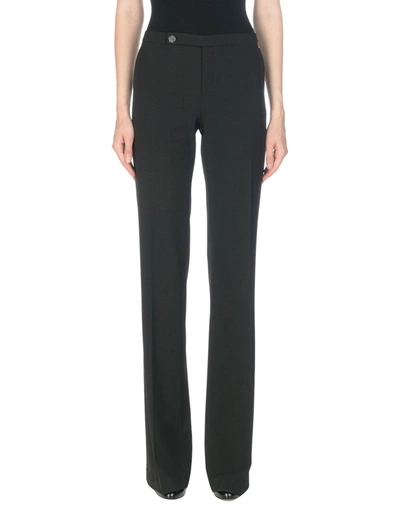 Shop Angelo Marani Pants In Black