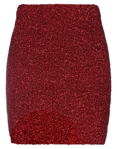 Shop Aniye By Woman Mini Skirt Red Size S Polyester, Polyamide