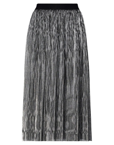 Shop Steffen Schraut Woman Midi Skirt Silver Size 10 Polyester