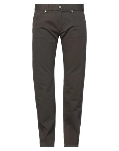 Shop Pal Zileri Concept Pal Zileri Man Pants Brown Size 30 Cotton, Elastane