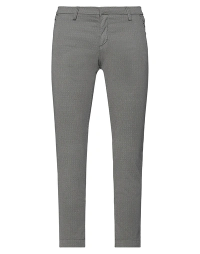 Shop Massimo Brunelli Man Pants Grey Size 30 Cotton, Elastane