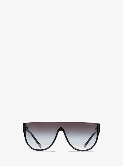 Shop Michael Kors Aspen Sunglasses In Black
