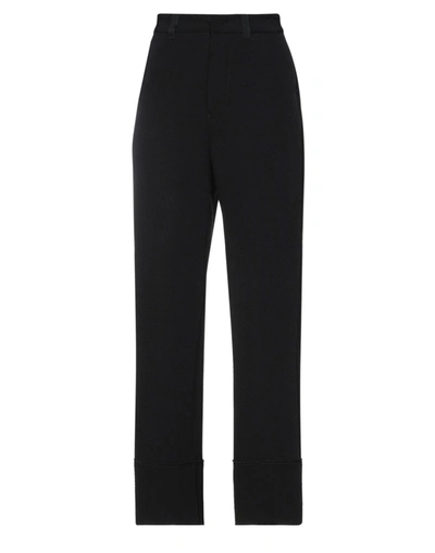 Shop High Woman Pants Black Size 8 Polyester, Elastane
