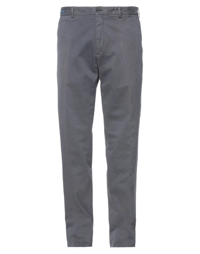 Shop Paul & Shark Man Pants Grey Size 44 Cotton, Elastane
