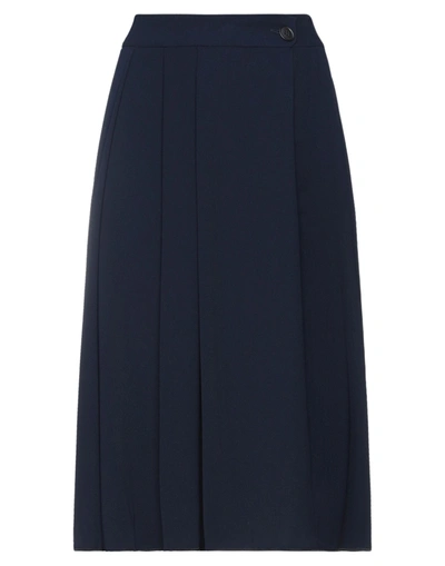 High Cropped Pants In Blue