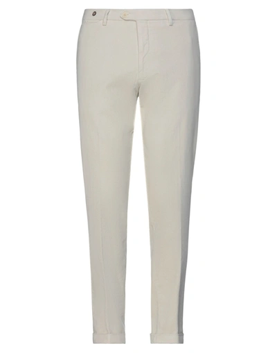 Shop Filetto Pants In Ivory