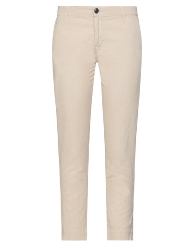 Shop Fred Perry Pants In Beige