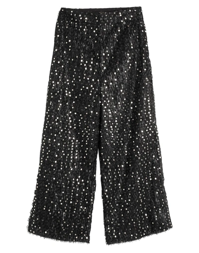 Shop Goa Goa Cropped Pants In Black