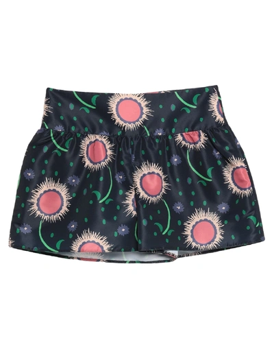 Red Valentino Woman Shorts & Bermuda Shorts Midnight Blue Size 2 Polyester In Blue
