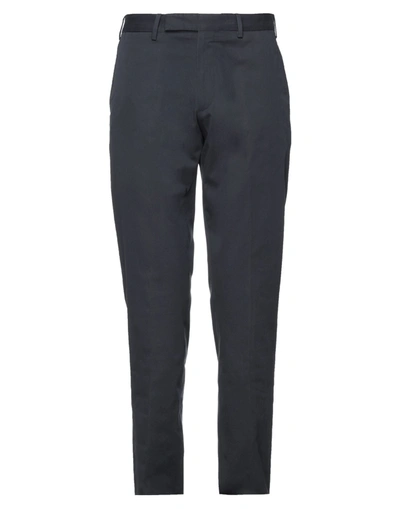 Shop Ermenegildo Zegna Zegna Man Pants Steel Grey Size 32 Cotton, Elastane