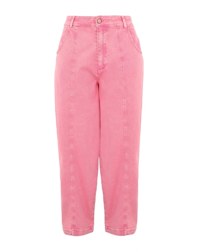 Shop See By Chloé Woman Jeans Pink Size 26 Cotton, Elastane