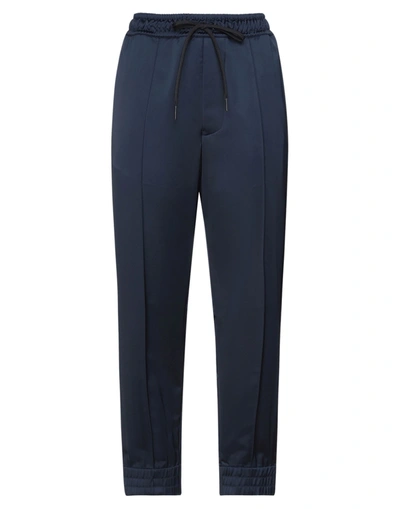 Shop High Woman Pants Midnight Blue Size 12 Polyester, Elastane