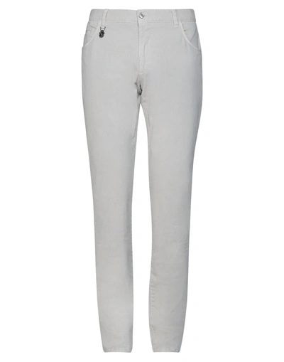 Shop Billionaire Pants In Light Grey