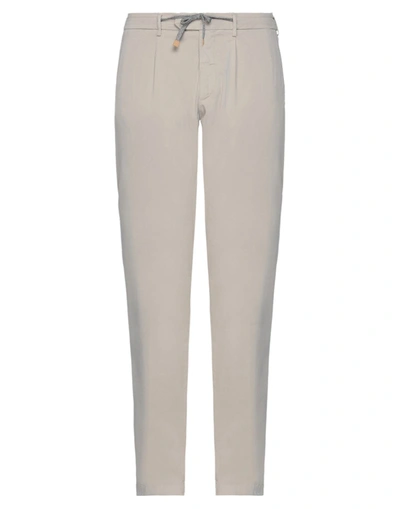 Shop Eleventy Man Pants Light Grey Size 31 Cotton, Modal, Polyester, Elastane