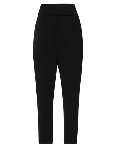 Shop Manila Grace Woman Pants Black Size 2 Polyester, Elastane, Cotton
