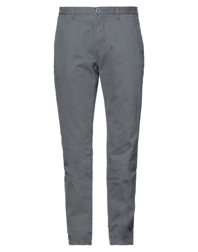Shop Fred Mello Man Pants Grey Size 30 Cotton, Elastane