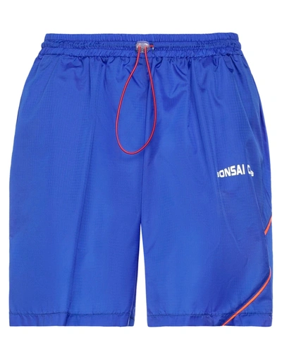Shop Bonsai Shorts & Bermuda Shorts In Bright Blue