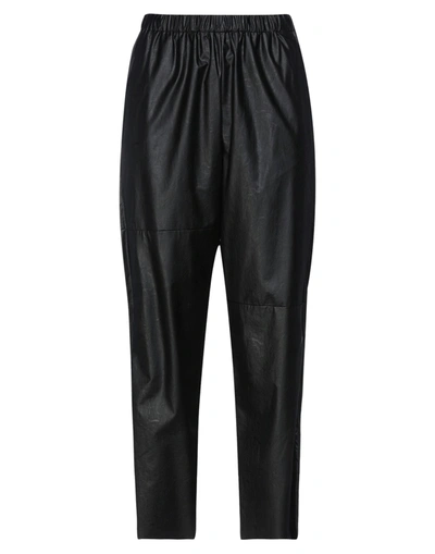 Mm6 Maison Margiela Pants In Black
