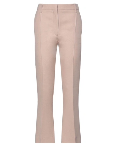 Shop Valentino Pants In Light Brown