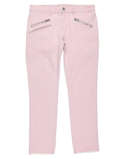 Shop Zadig & Voltaire Woman Denim Pants Pink Size 29 Cotton, Elastane