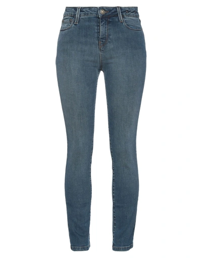 Shop My Twin Twinset Woman Jeans Blue Size 26 Cotton, Elastane