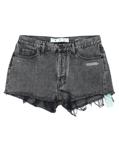 Shop Off-white &trade; Denim Shorts In Black