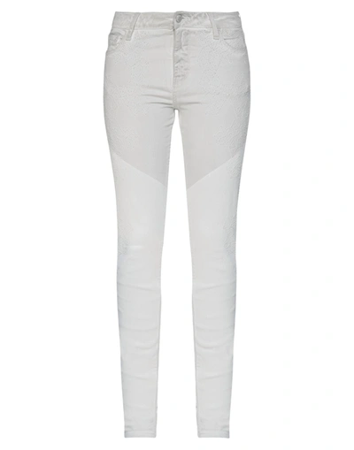 Shop Zadig & Voltaire Woman Jeans Light Grey Size 27 Cotton, Polyester, Elastane