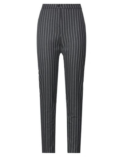 Shop Diana Gallesi Woman Pants Steel Grey Size 10 Polyester, Viscose, Elastane