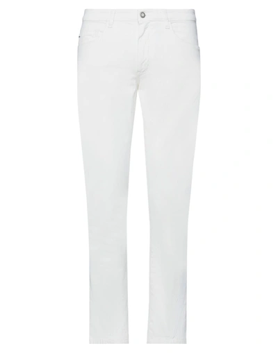 Shop Harmont & Blaine Pants In White