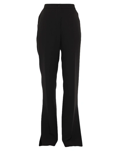 Shop Be Blumarine Woman Pants Black Size 6 Polyester, Elastane
