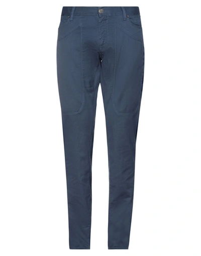 Shop Jeckerson Pants In Dark Blue