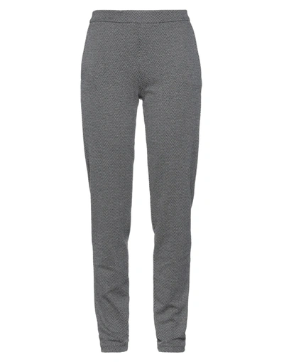 Shop Maria Bellentani Pants In Grey