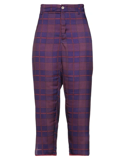 Shop Jejia Woman Pants Purple Size 6 Polyester, Cotton