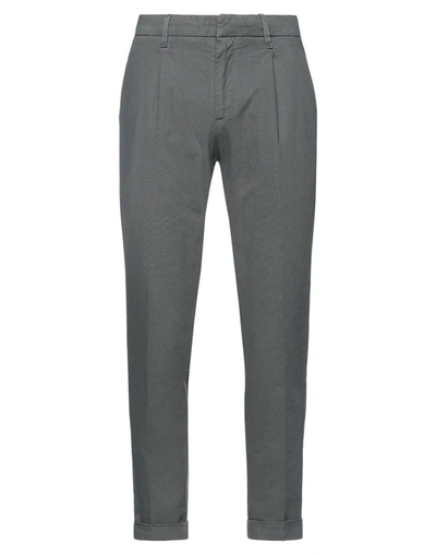 Shop Laboratori Italiani Man Pants Grey Size 38 Cotton, Elastane