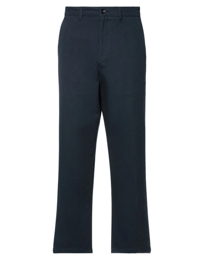 Shop Farah Man Pants Midnight Blue Size 29 Cotton