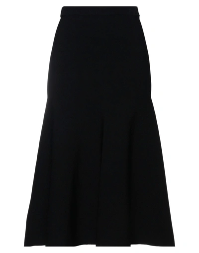 Shop Ports 1961 Woman Midi Skirt Black Size S Viscose, Polyester