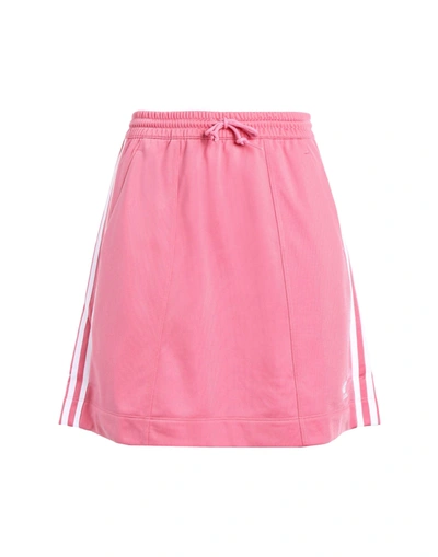 Shop Adidas Originals Skirt Woman Mini Skirt Pink Size 4 Recycled Polyester