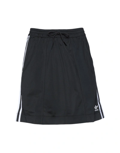 Shop Adidas Originals Mini Skirts In Black