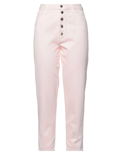 Shop J Brand Woman Jeans Pink Size 29 Cotton