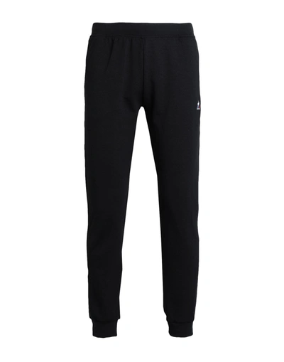 Shop Le Coq Sportif Ess Pant Regular N°3 M Man Pants Black Size Xl Cotton, Polyester