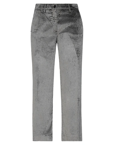 Shop Mason's Woman Pants Steel Grey Size 6 Cotton, Modal, Elastane
