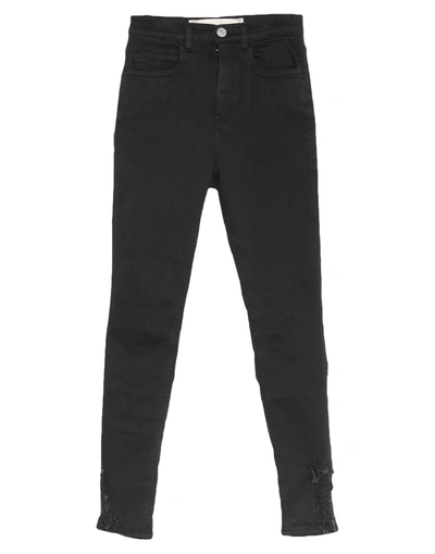Shop Haikure Woman Jeans Black Size 25 Cotton, Polyester, Elastane