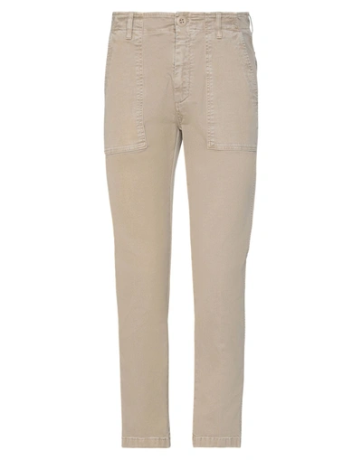 Shop Department 5 Man Pants Beige Size 34 Cotton, Elastane